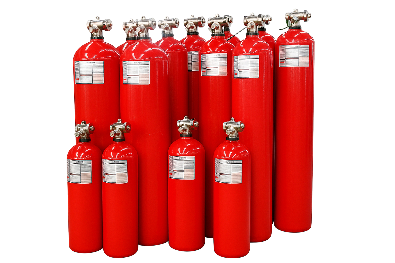 Bình chữa cháy khí FM-200 loại 140L