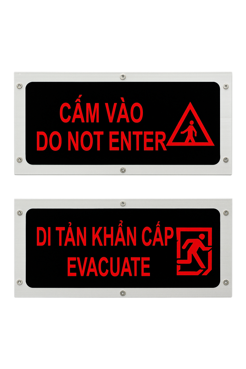 Đèn cảnh báo xả khí cấm vào
