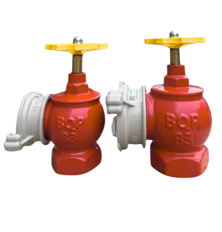 Van góc giảm áp DN50 và DN65